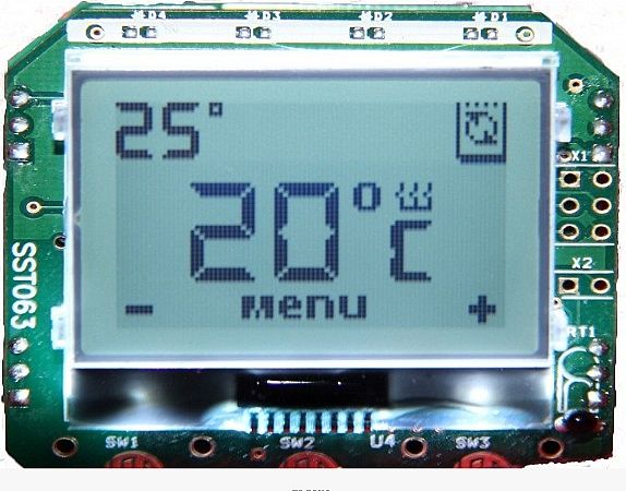 Instrument LCD module